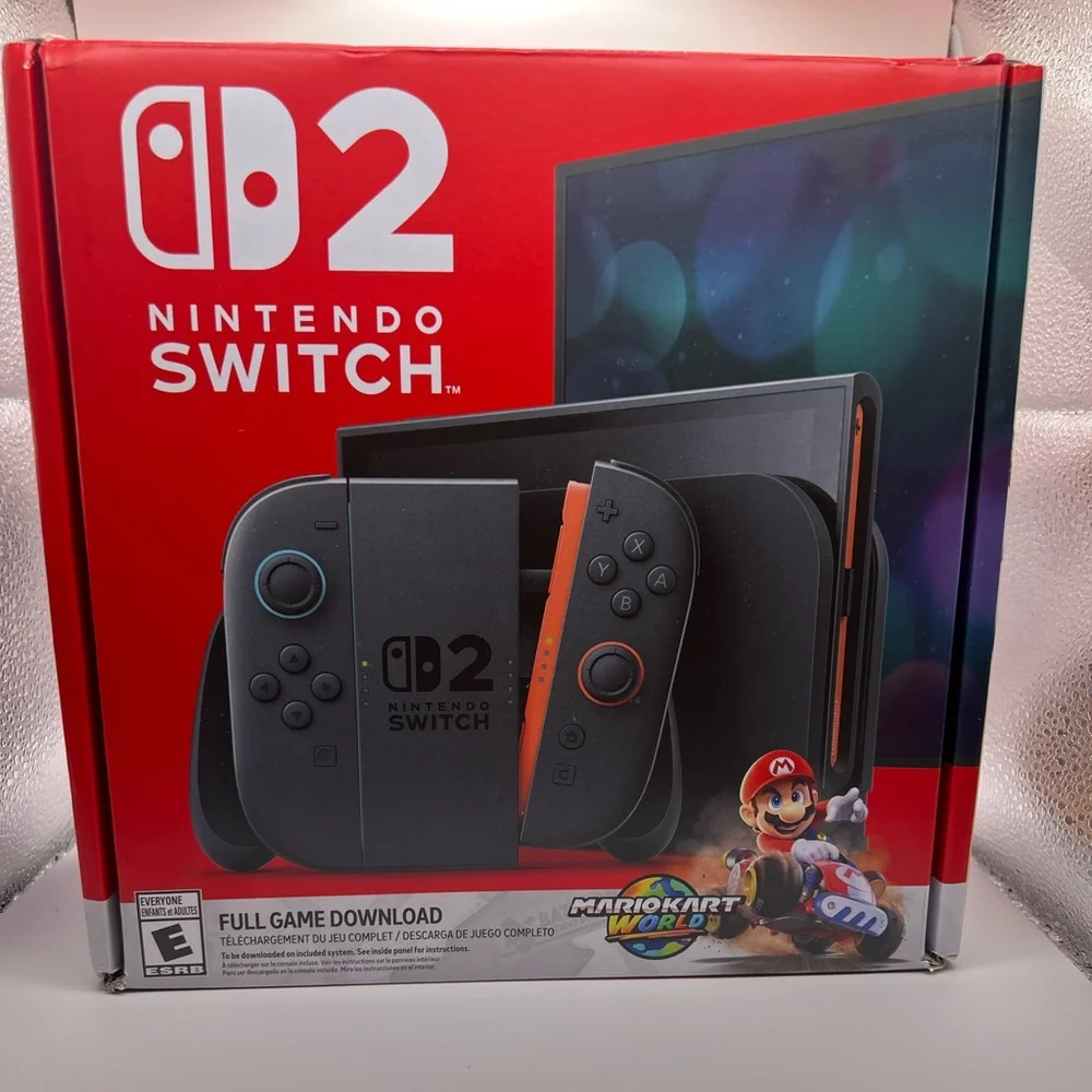 Like New Empty Nintendo Switch 2 Box Prank Gift